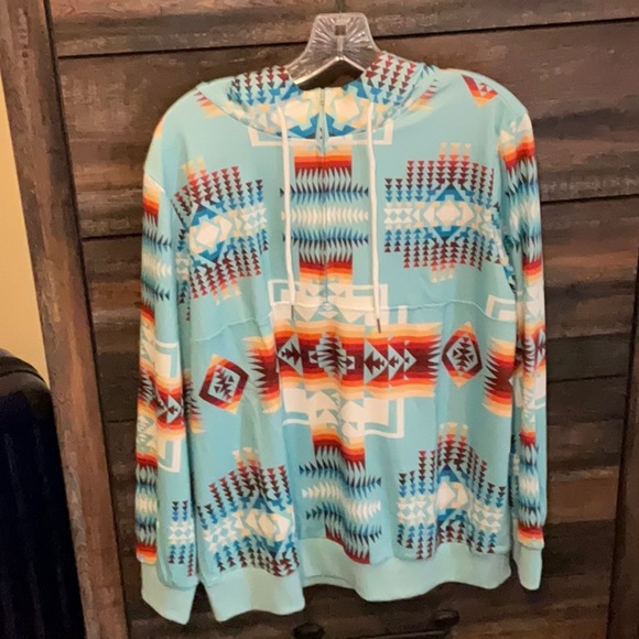 Texas 1881 3/4 zip pullover hoodie - Picture 8 of 9